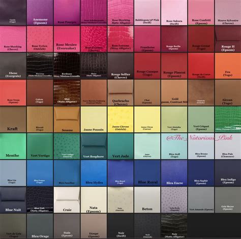 what is hermes color|hermès color chart 2022.